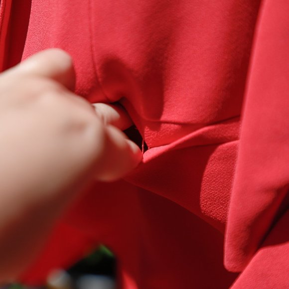 Express Tie Sleeve Boyfriend Blazer - Picture 5 of 11